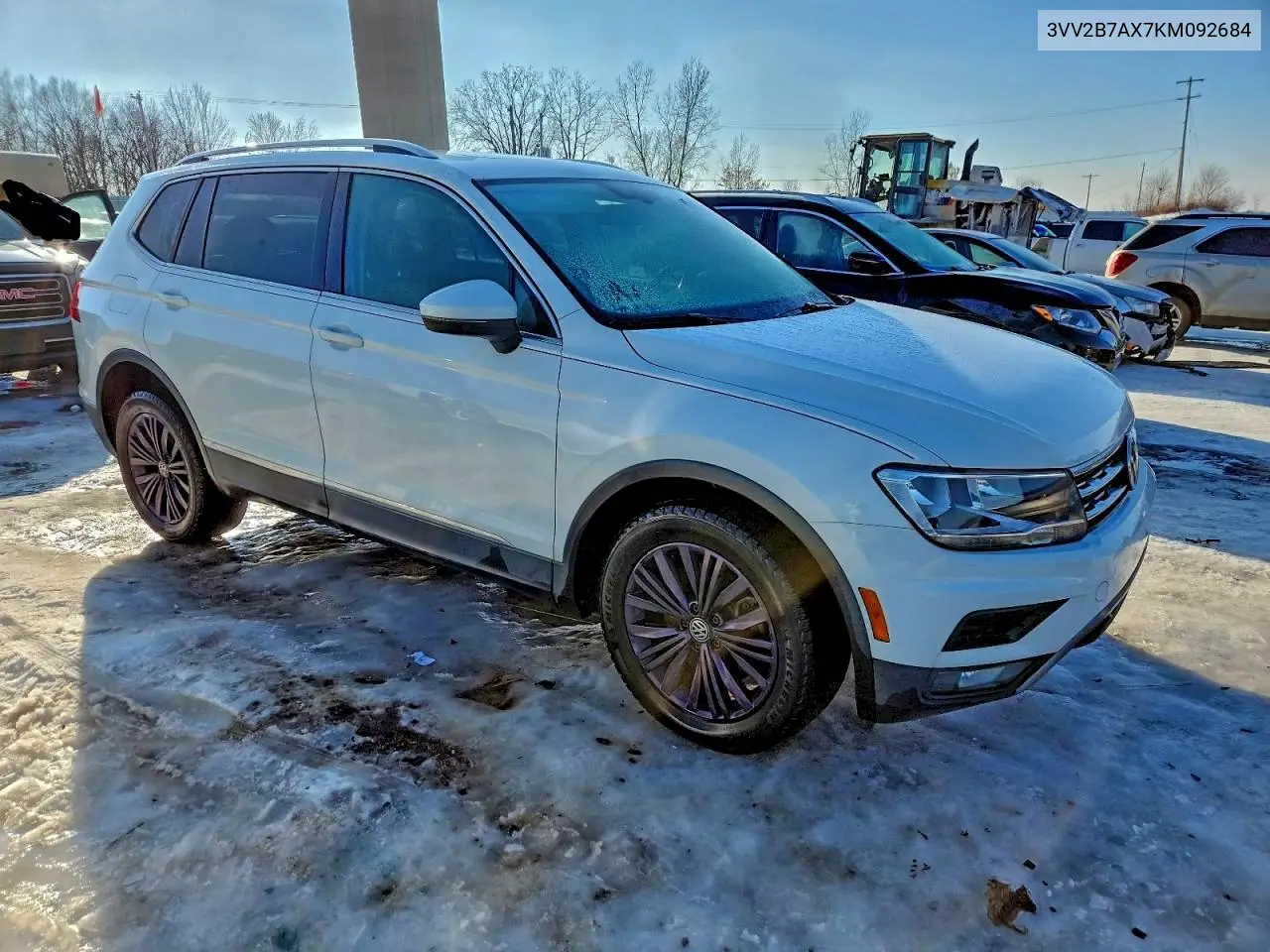 3VV2B7AX7KM092684 2019 Volkswagen Tiguan Se