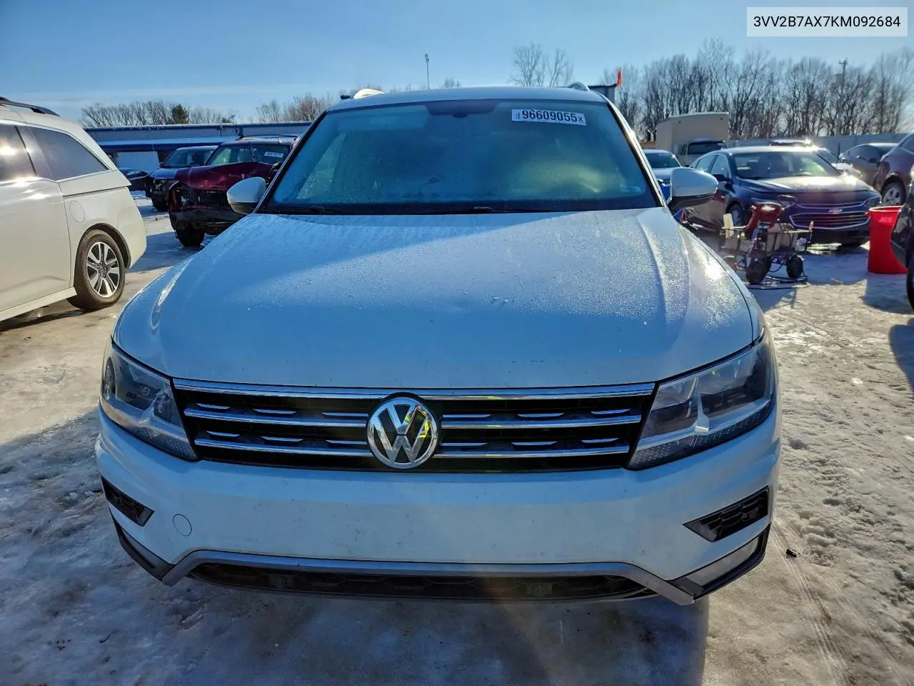 3VV2B7AX7KM092684 2019 Volkswagen Tiguan Se