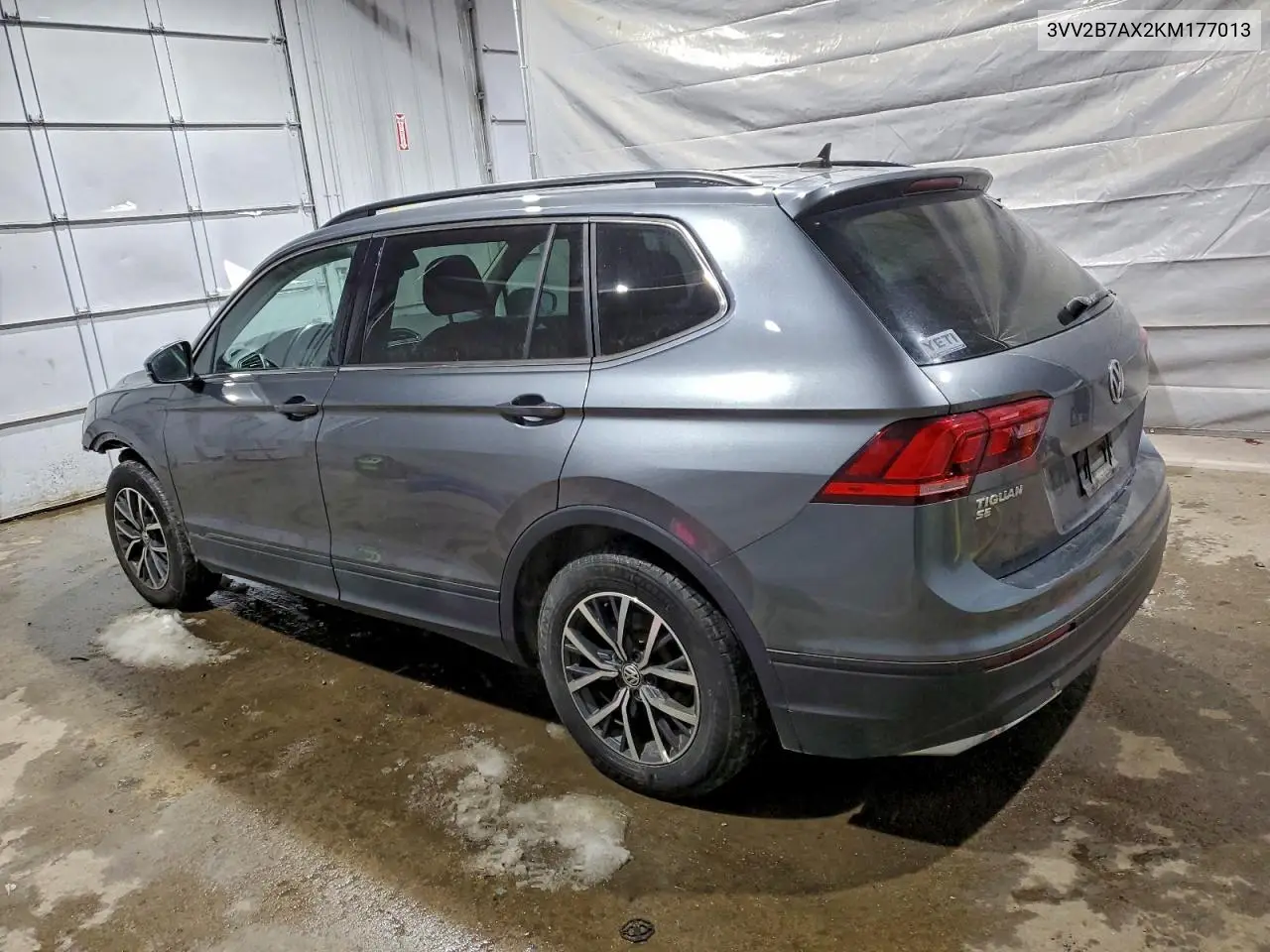 3VV2B7AX2KM177013 2019 Volkswagen Tiguan Se