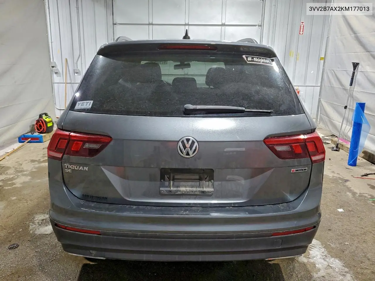 3VV2B7AX2KM177013 2019 Volkswagen Tiguan Se