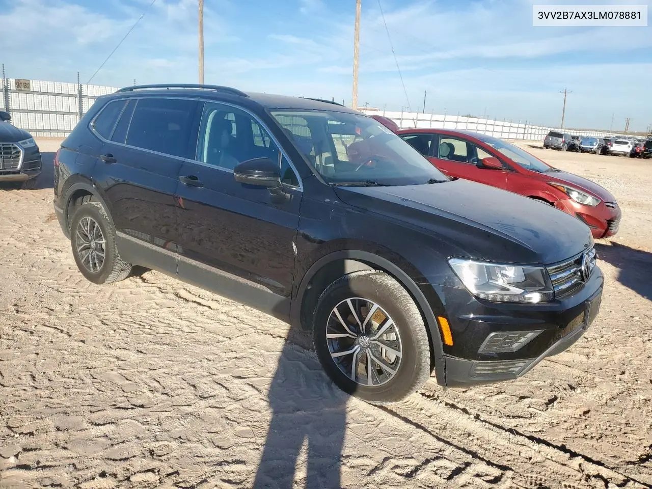 3VV2B7AX3LM078881 2020 Volkswagen Tiguan Se