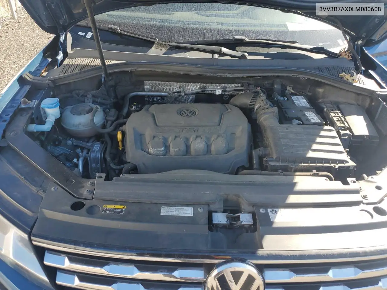 3VV3B7AX0LM080608 2020 Volkswagen Tiguan Se