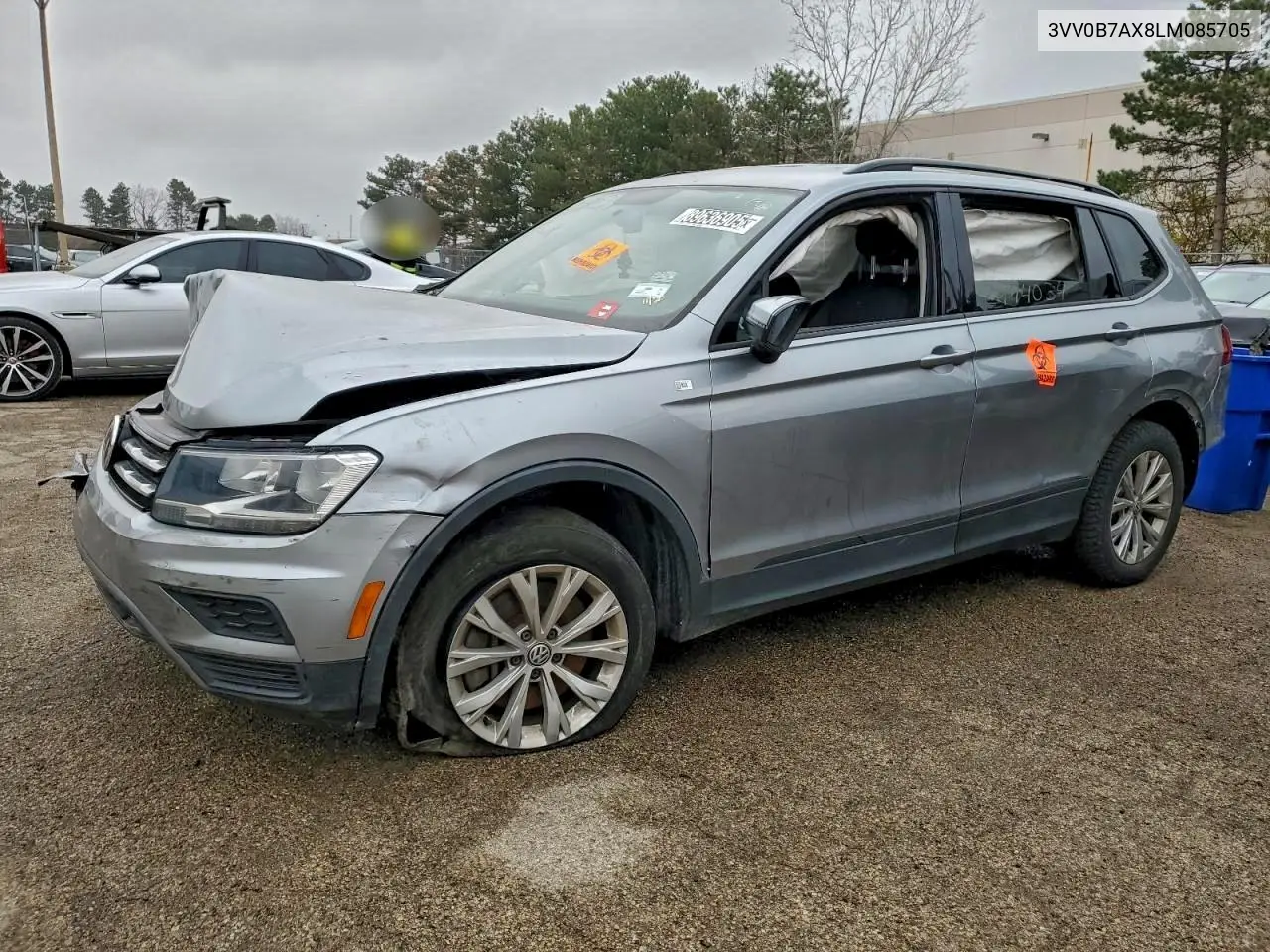 3VV0B7AX8LM085705 2020 Volkswagen Tiguan S