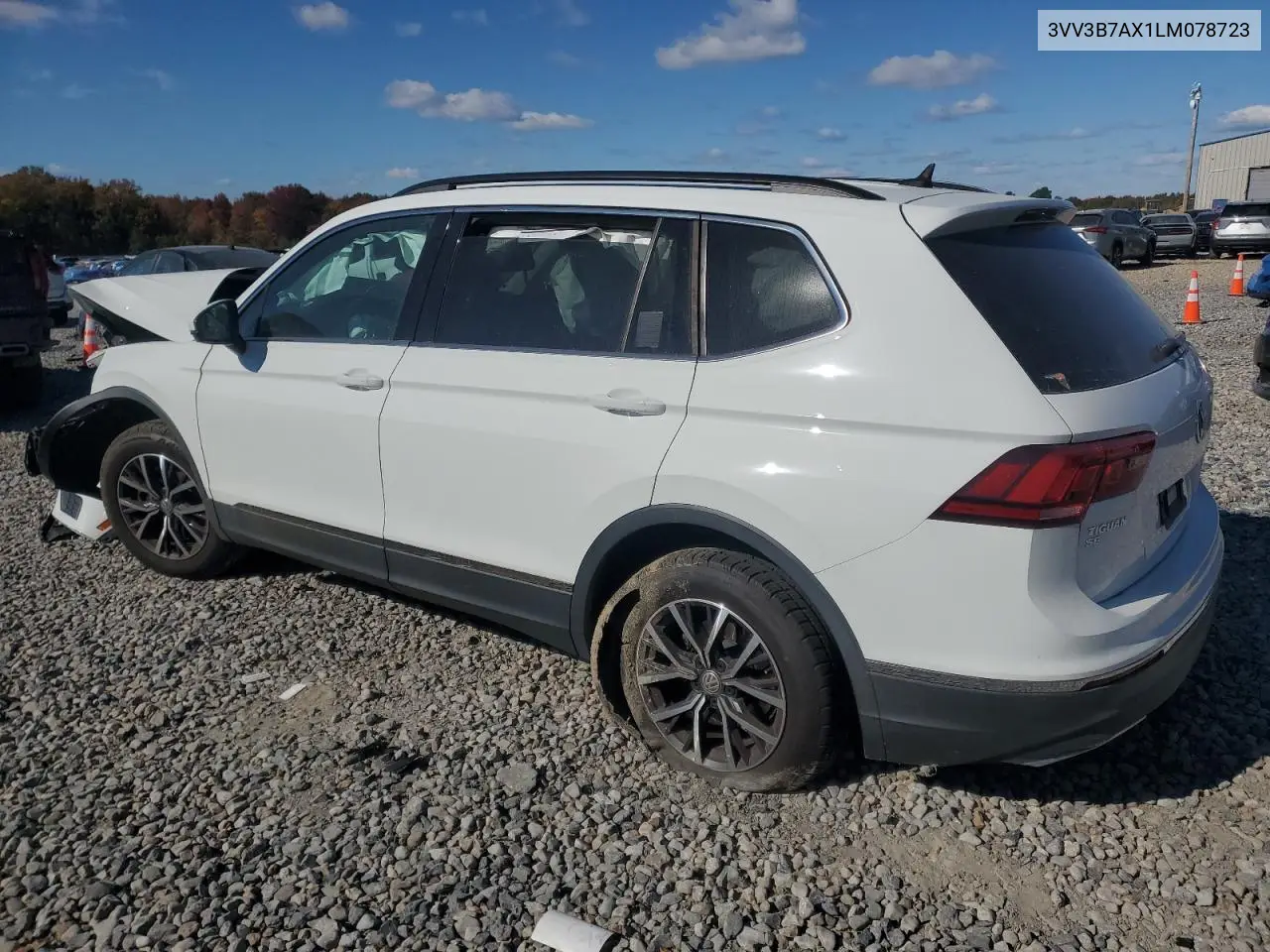 3VV3B7AX1LM078723 2020 Volkswagen Tiguan Se
