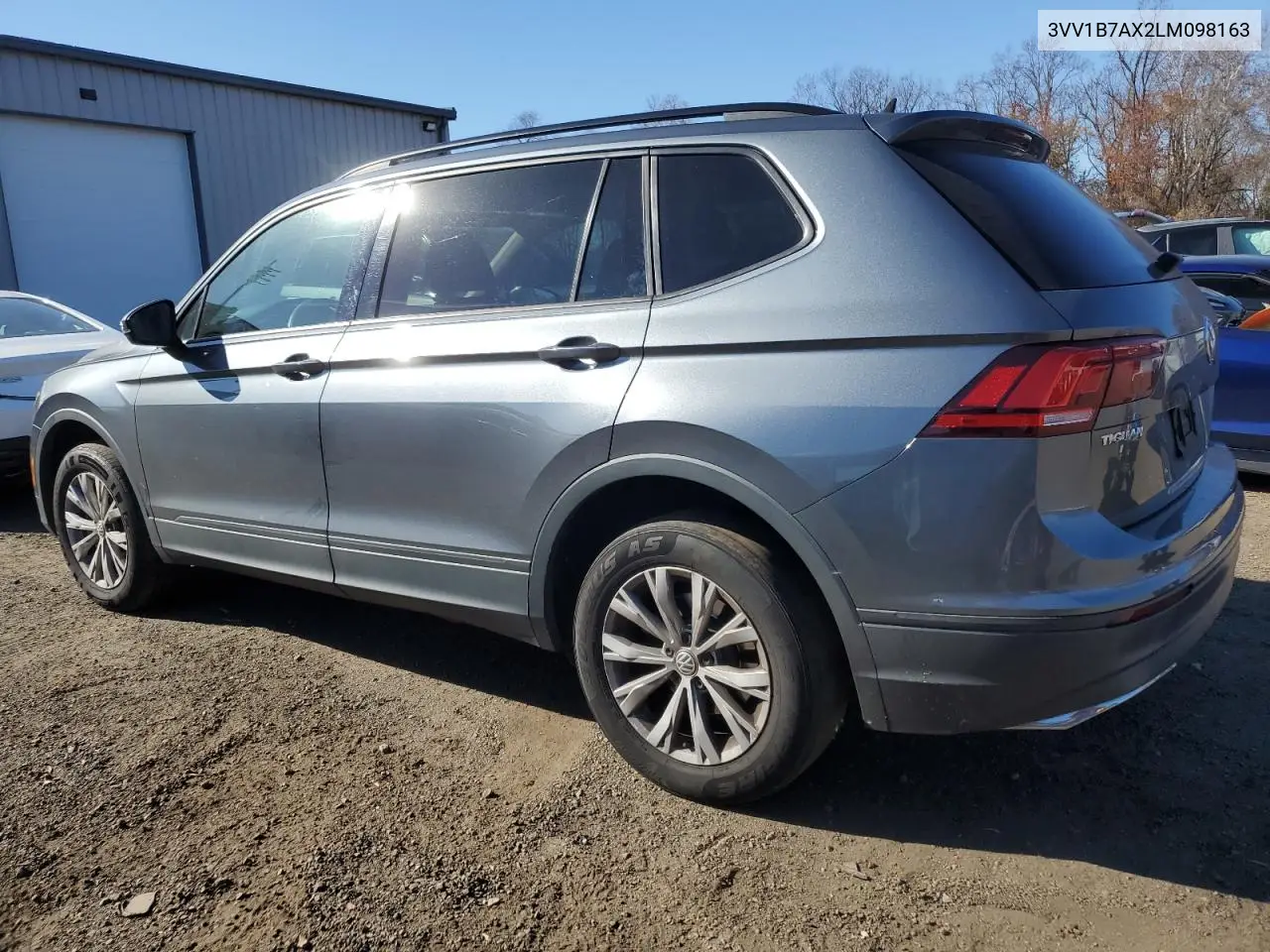 3VV1B7AX2LM098163 2020 Volkswagen Tiguan S