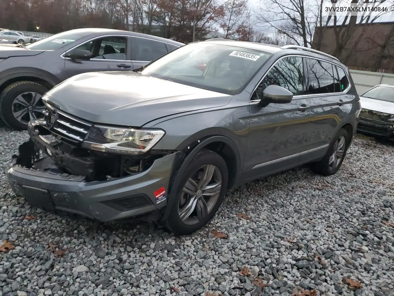 3VV2B7AX5LM140846 2020 Volkswagen Tiguan Se