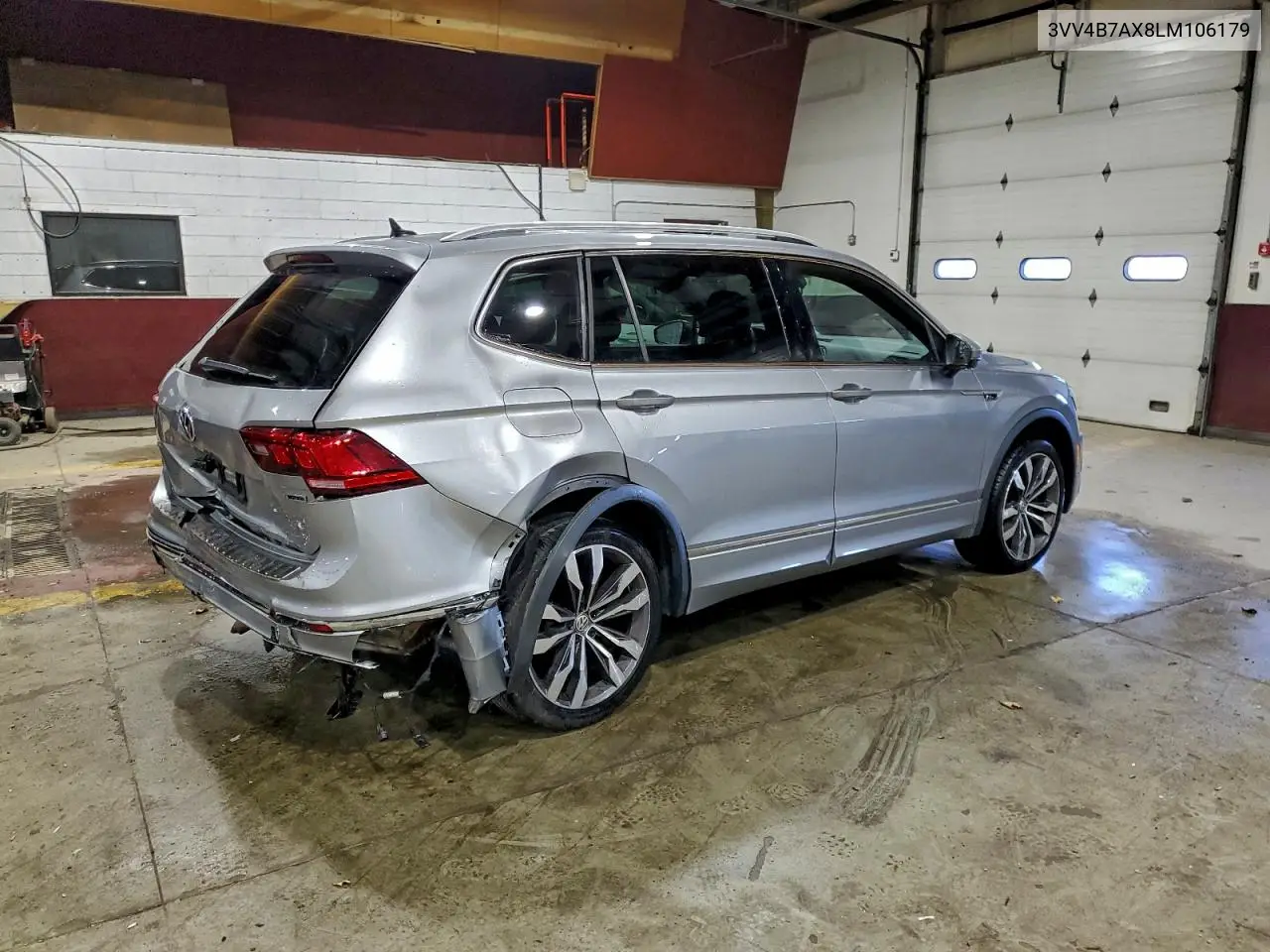 3VV4B7AX8LM106179 2020 Volkswagen Tiguan Sel Premium R-Line