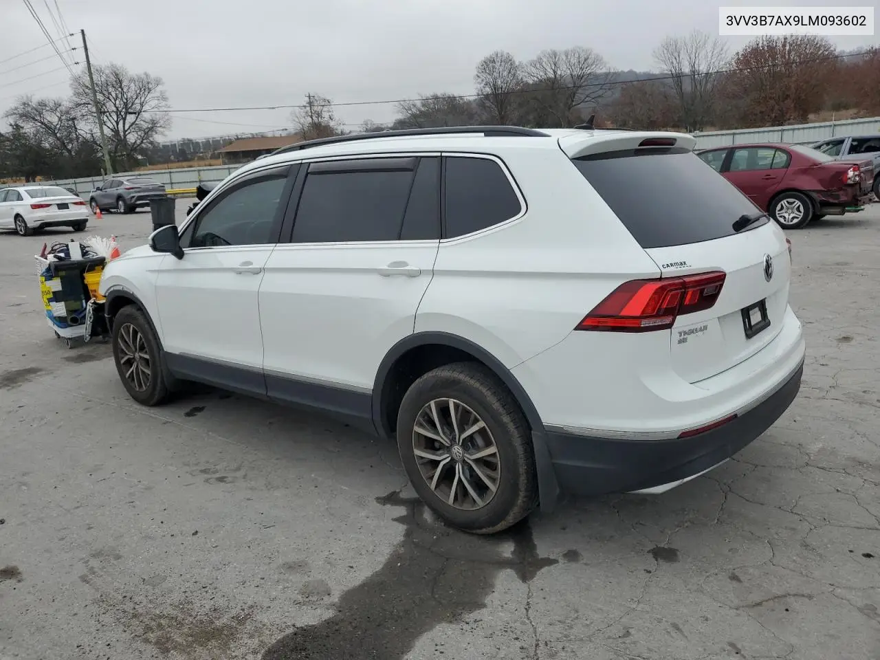 3VV3B7AX9LM093602 2020 Volkswagen Tiguan Se