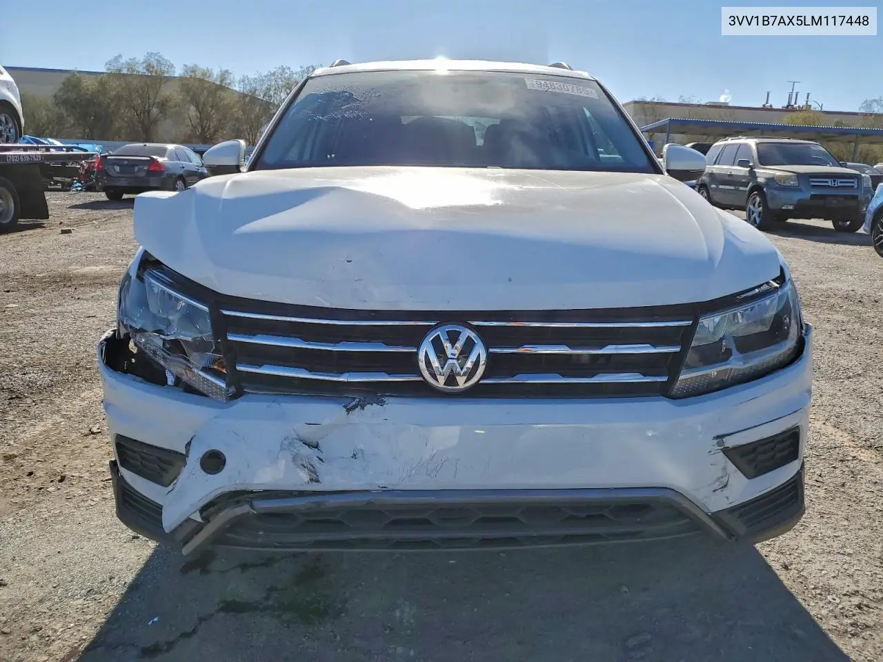 3VV1B7AX5LM117448 2020 Volkswagen Tiguan S