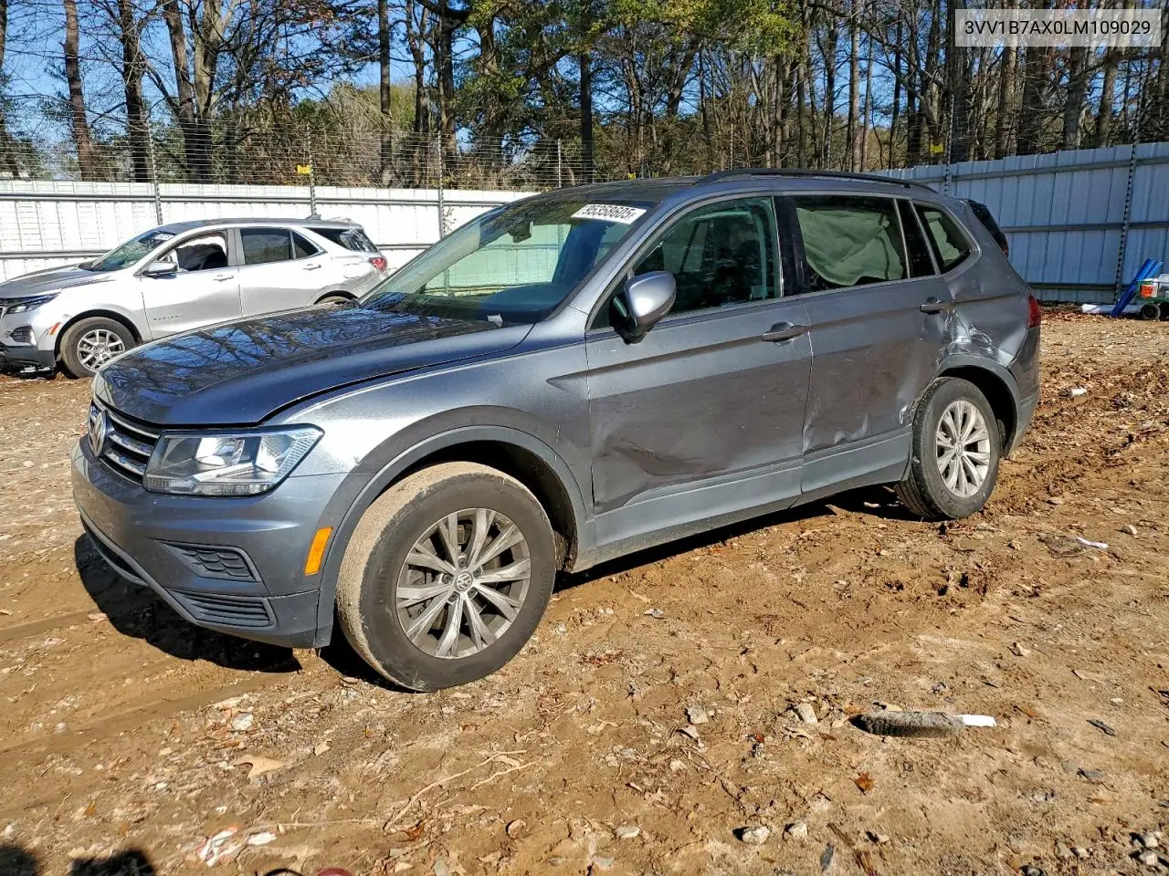 3VV1B7AX0LM109029 2020 Volkswagen Tiguan S