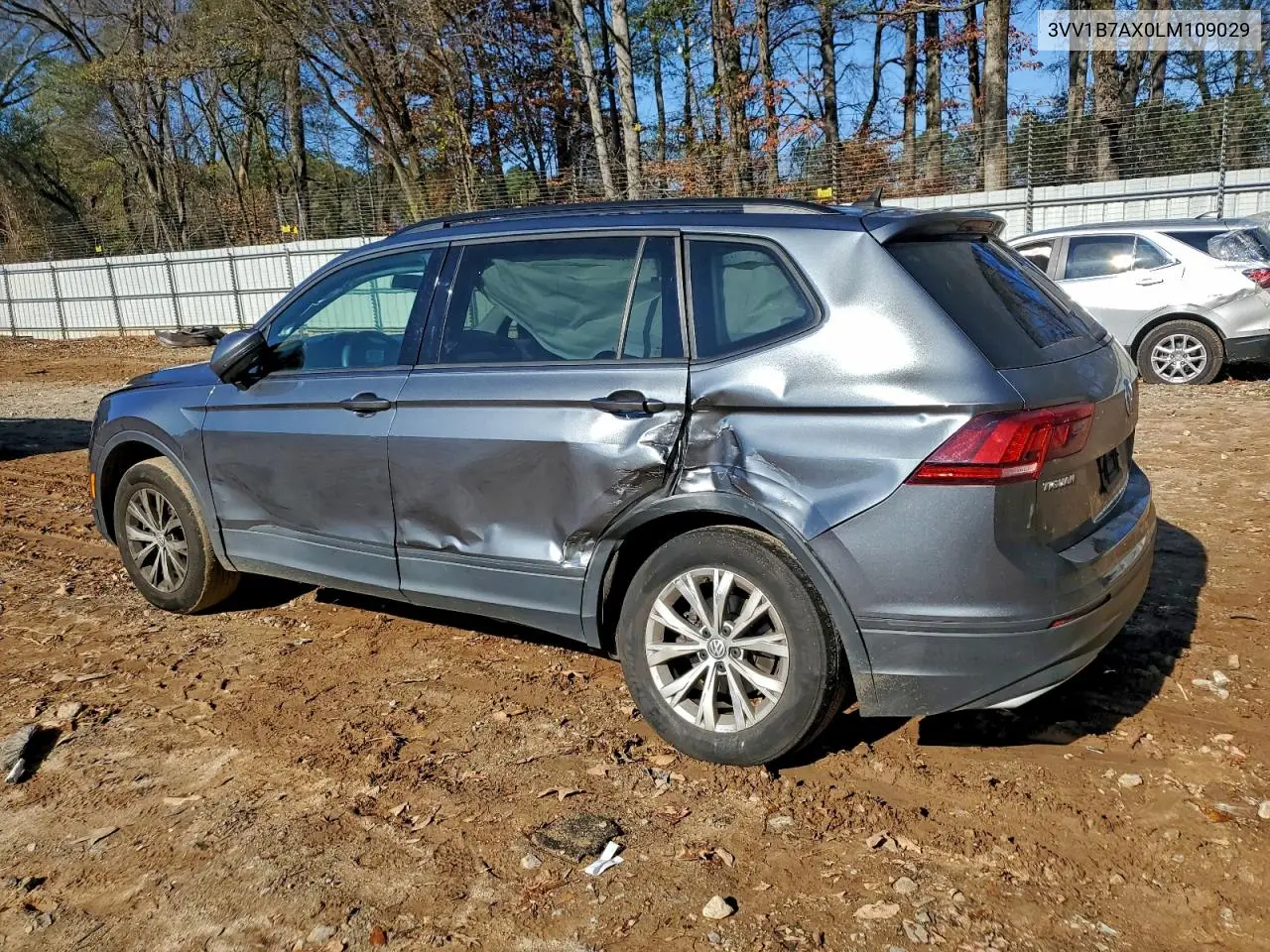3VV1B7AX0LM109029 2020 Volkswagen Tiguan S