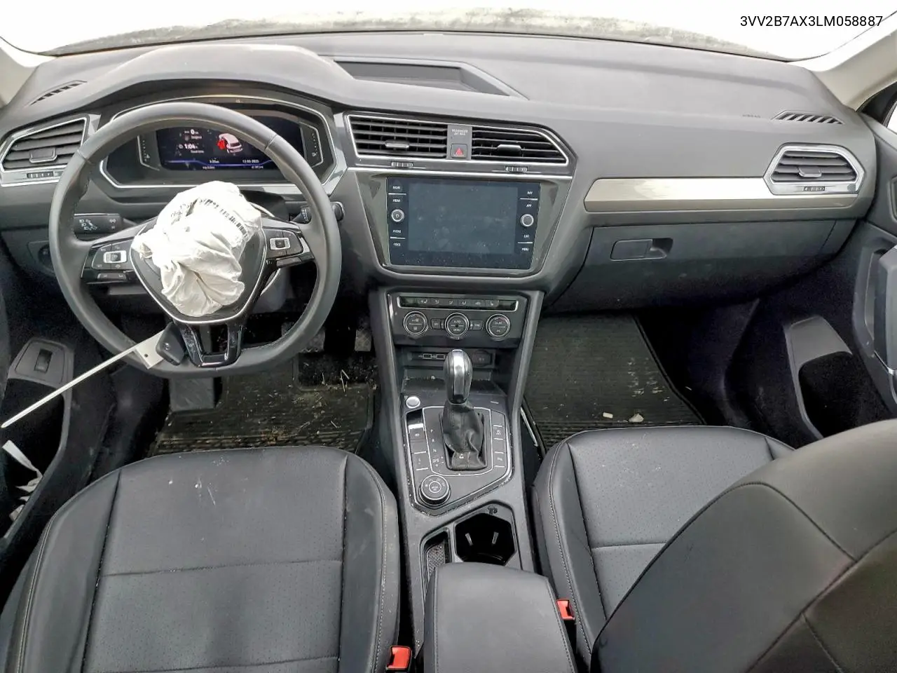 3VV2B7AX3LM058887 2020 Volkswagen Tiguan Se