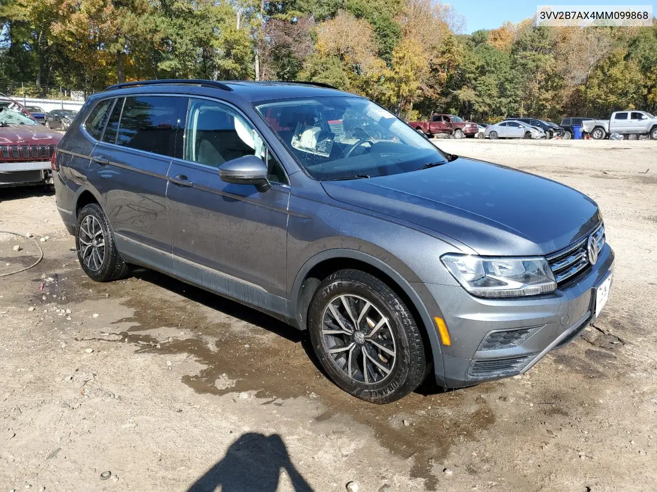 3VV2B7AX4MM099868 2021 Volkswagen Tiguan Se