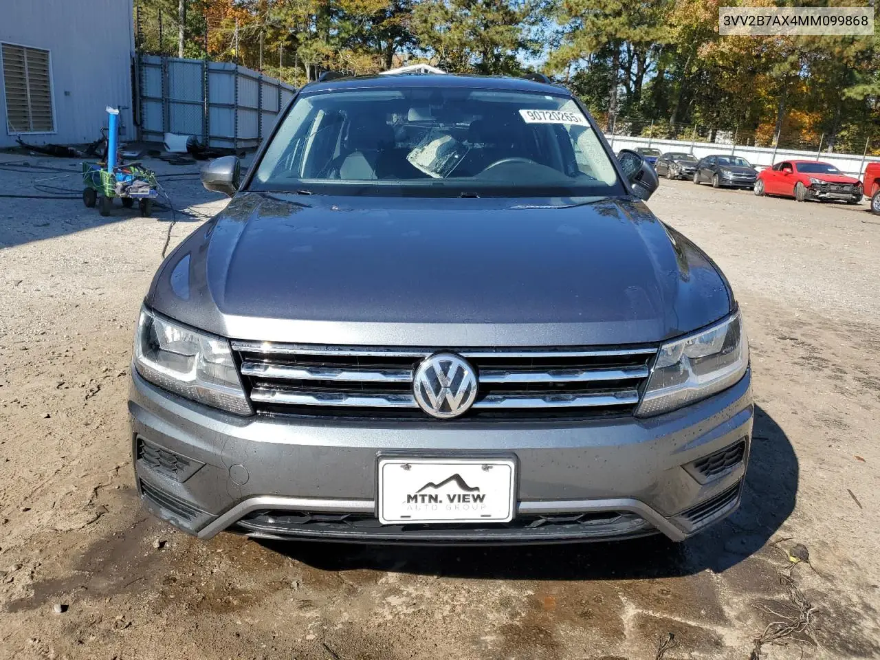 3VV2B7AX4MM099868 2021 Volkswagen Tiguan Se