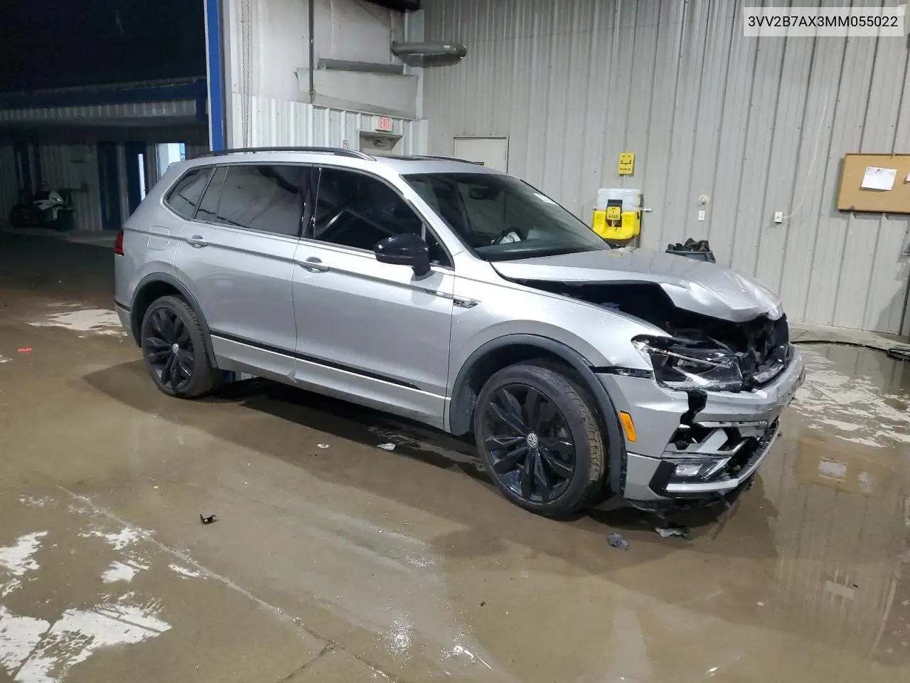 3VV2B7AX3MM055022 2021 Volkswagen Tiguan Se