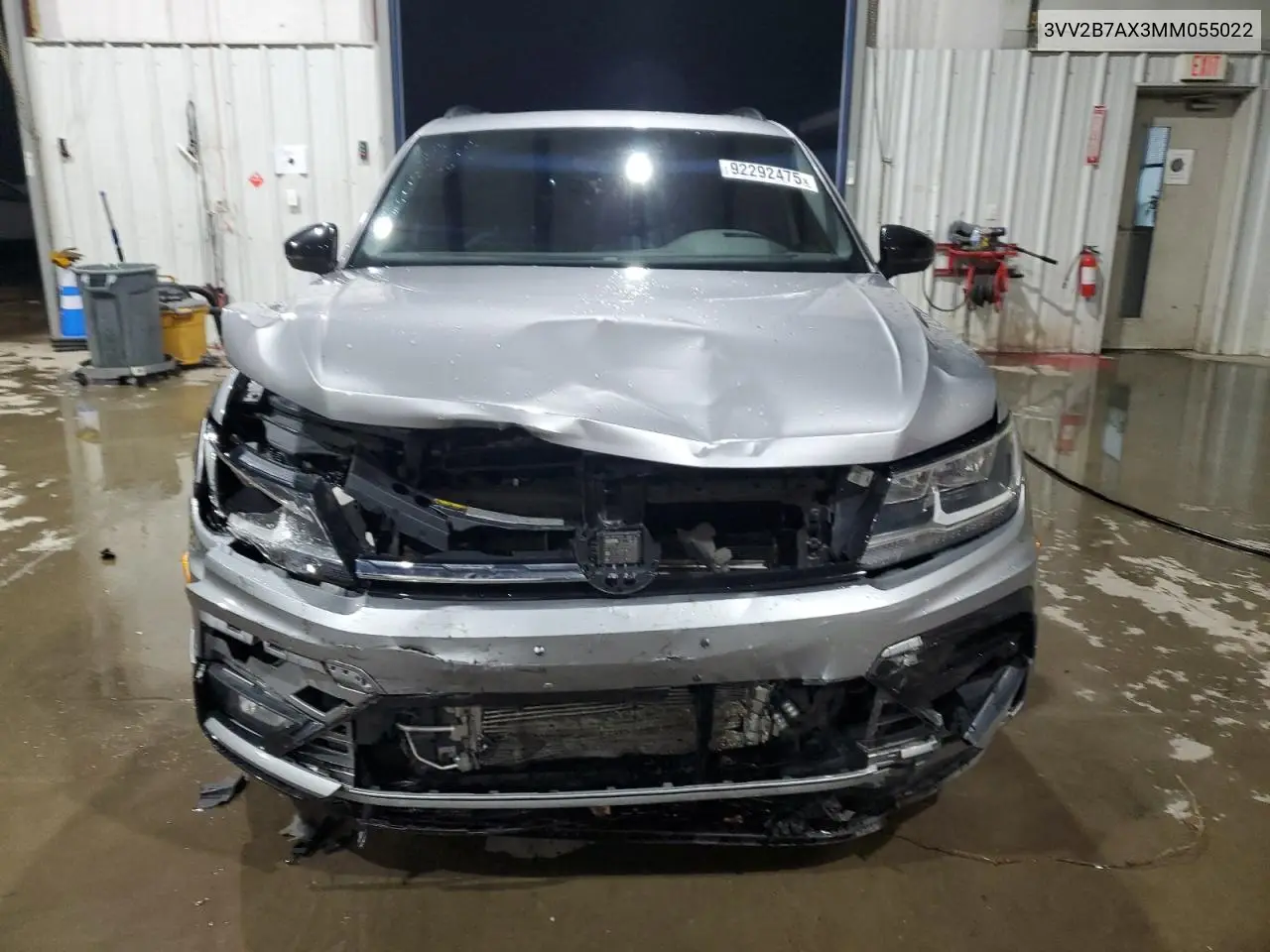 3VV2B7AX3MM055022 2021 Volkswagen Tiguan Se