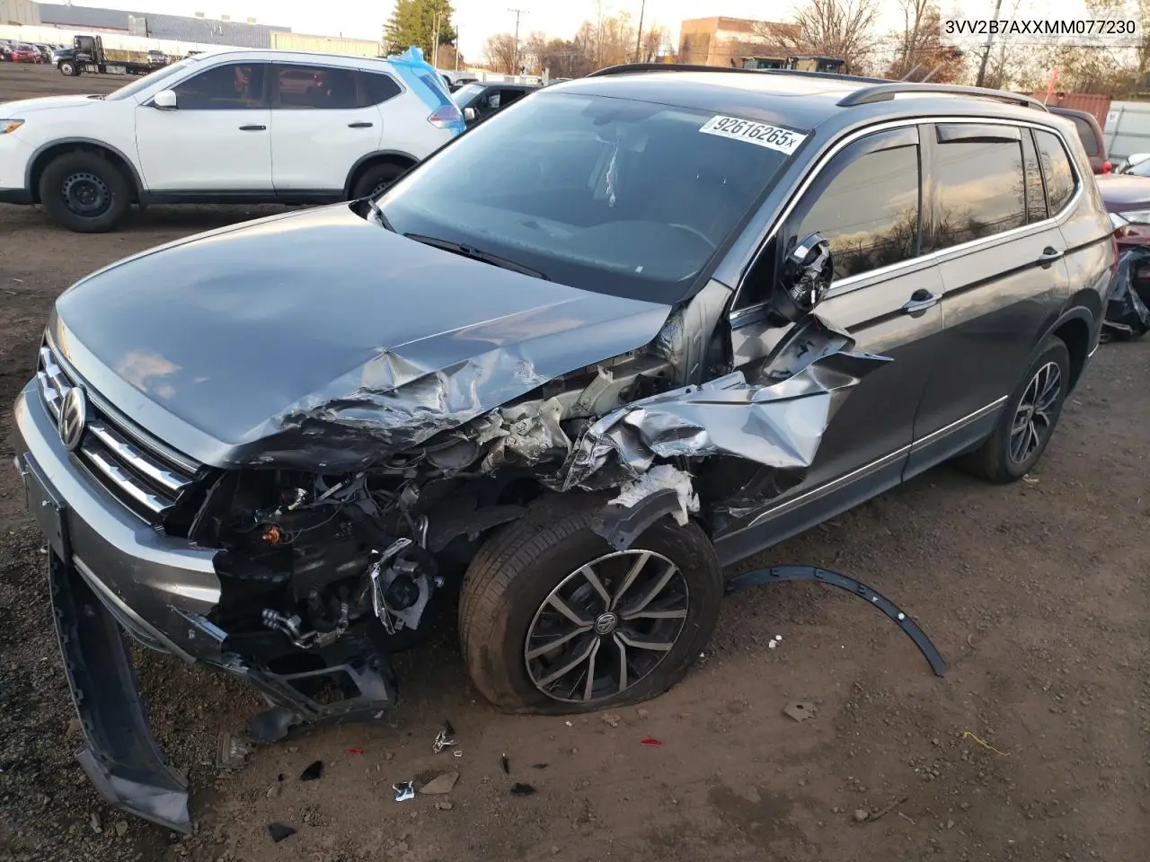 3VV2B7AXXMM077230 2021 Volkswagen Tiguan Se