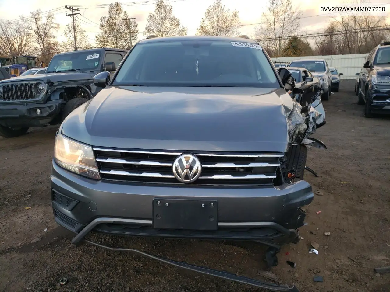 3VV2B7AXXMM077230 2021 Volkswagen Tiguan Se
