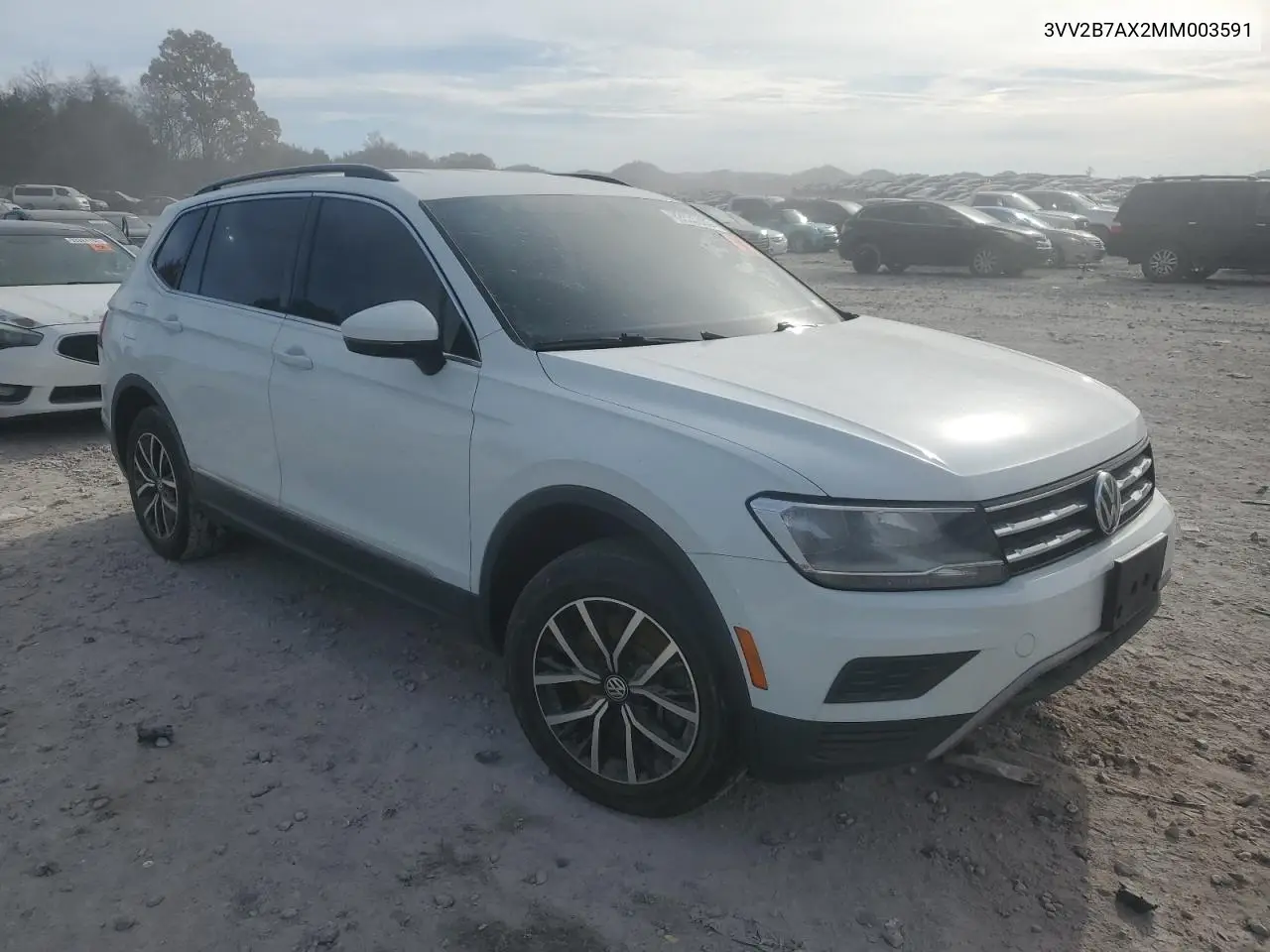 3VV2B7AX2MM003591 2021 Volkswagen Tiguan Se