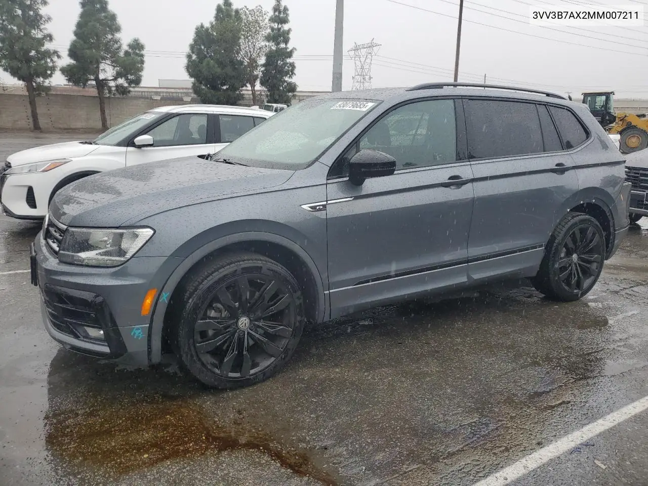 3VV3B7AX2MM007211 2021 Volkswagen Tiguan Se