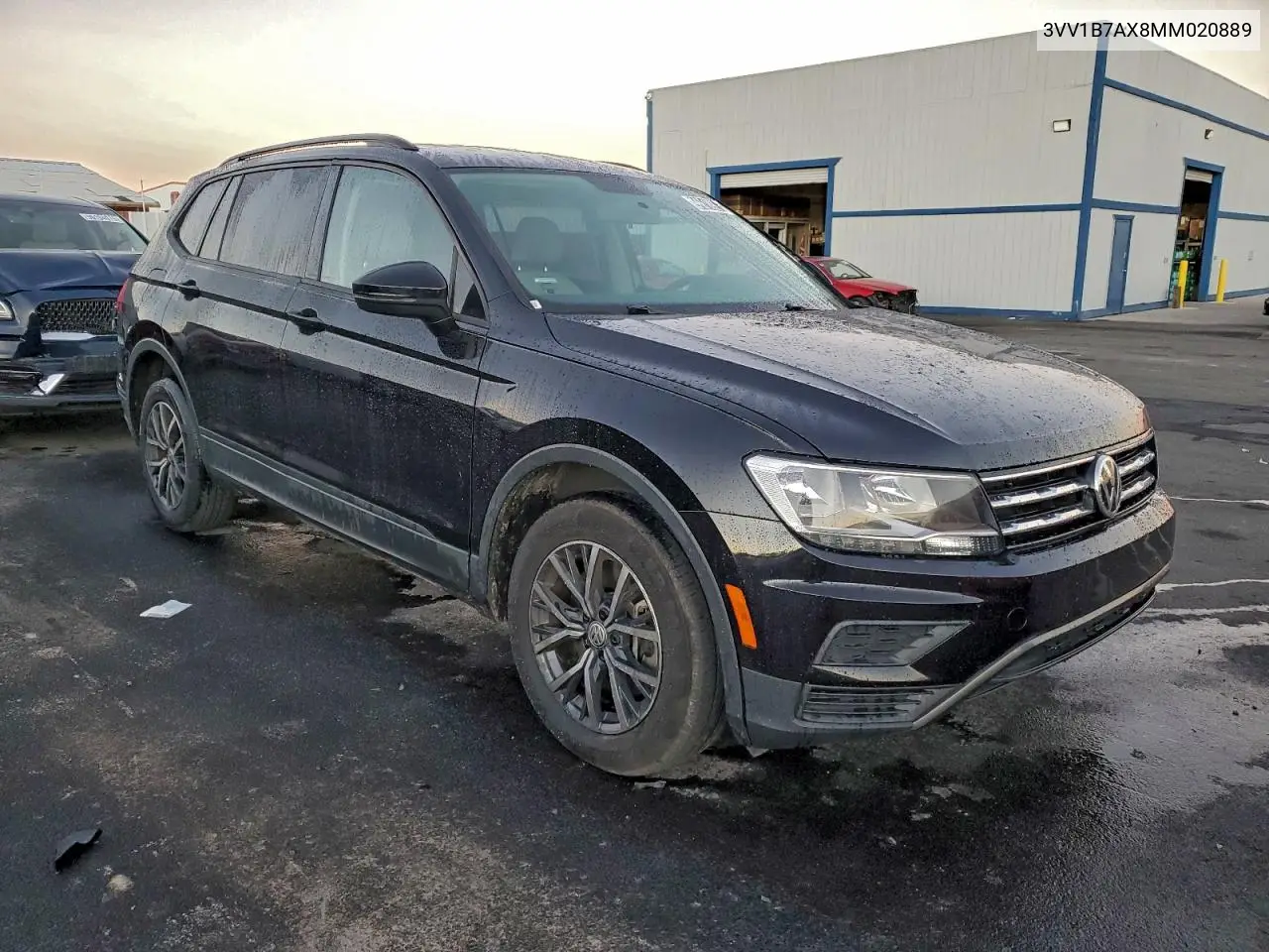 3VV1B7AX8MM020889 2021 Volkswagen Tiguan S