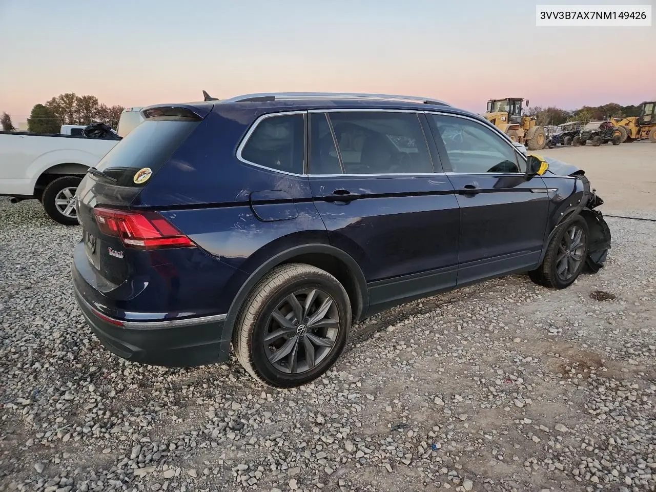 3VV3B7AX7NM149426 2022 Volkswagen Tiguan Se