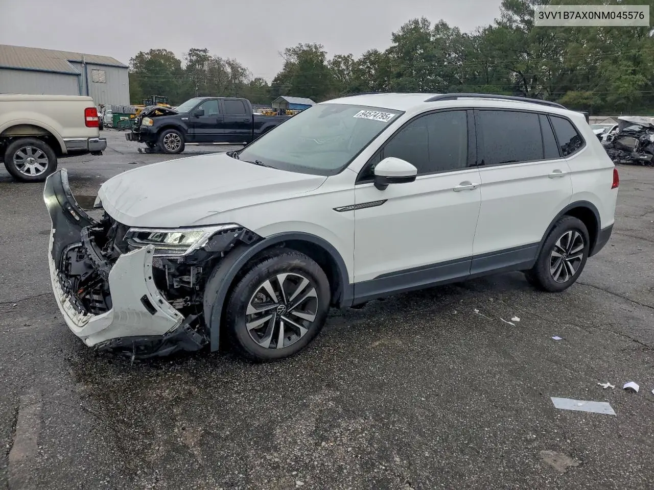 3VV1B7AX0NM045576 2022 Volkswagen Tiguan S