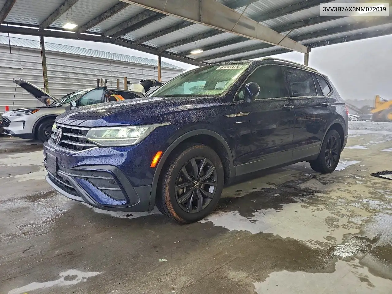 3VV3B7AX3NM072019 2022 Volkswagen Tiguan Se