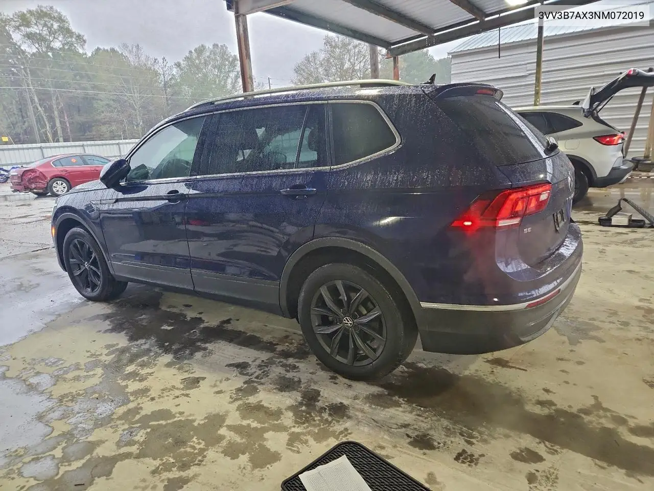3VV3B7AX3NM072019 2022 Volkswagen Tiguan Se