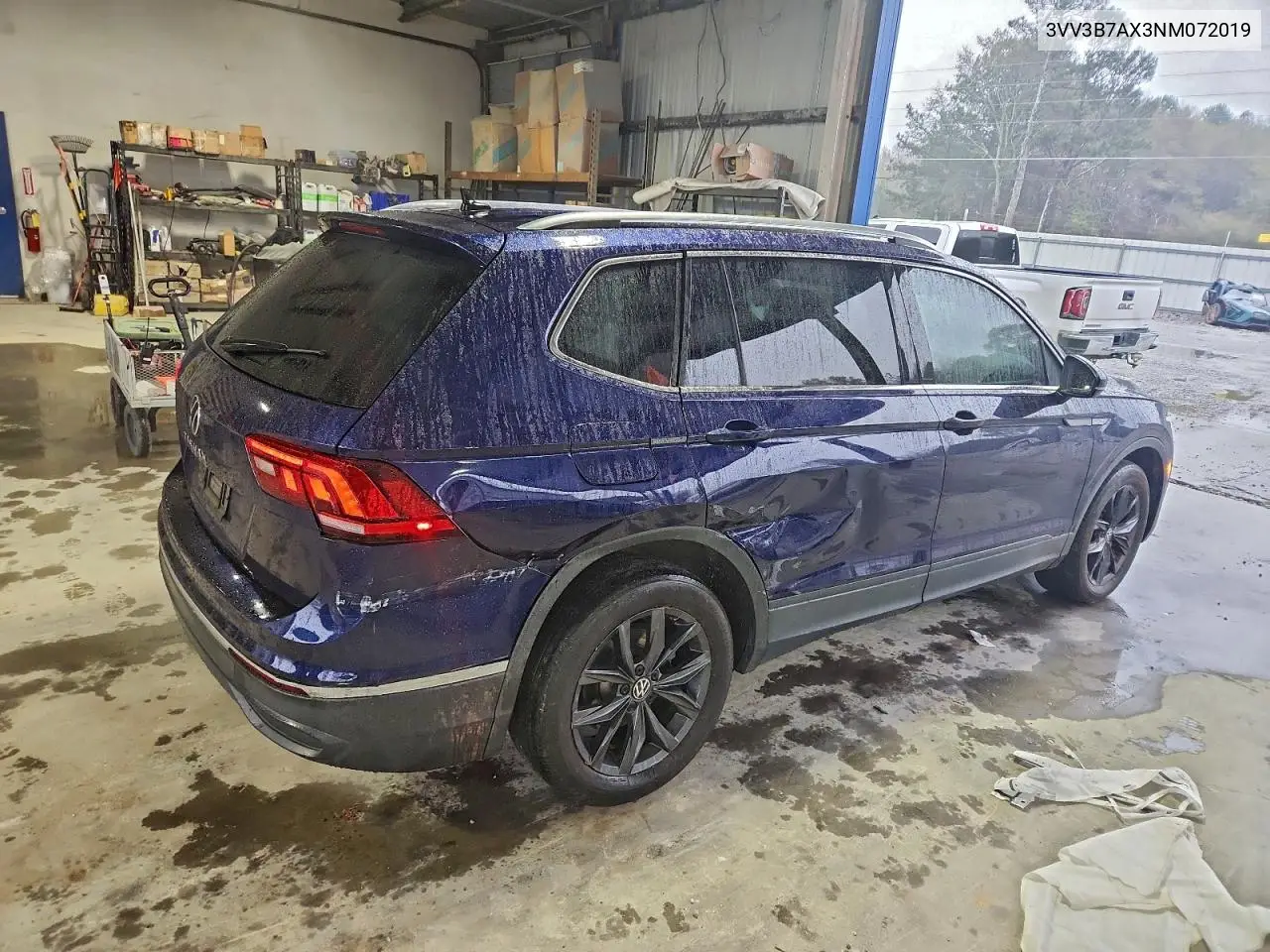3VV3B7AX3NM072019 2022 Volkswagen Tiguan Se