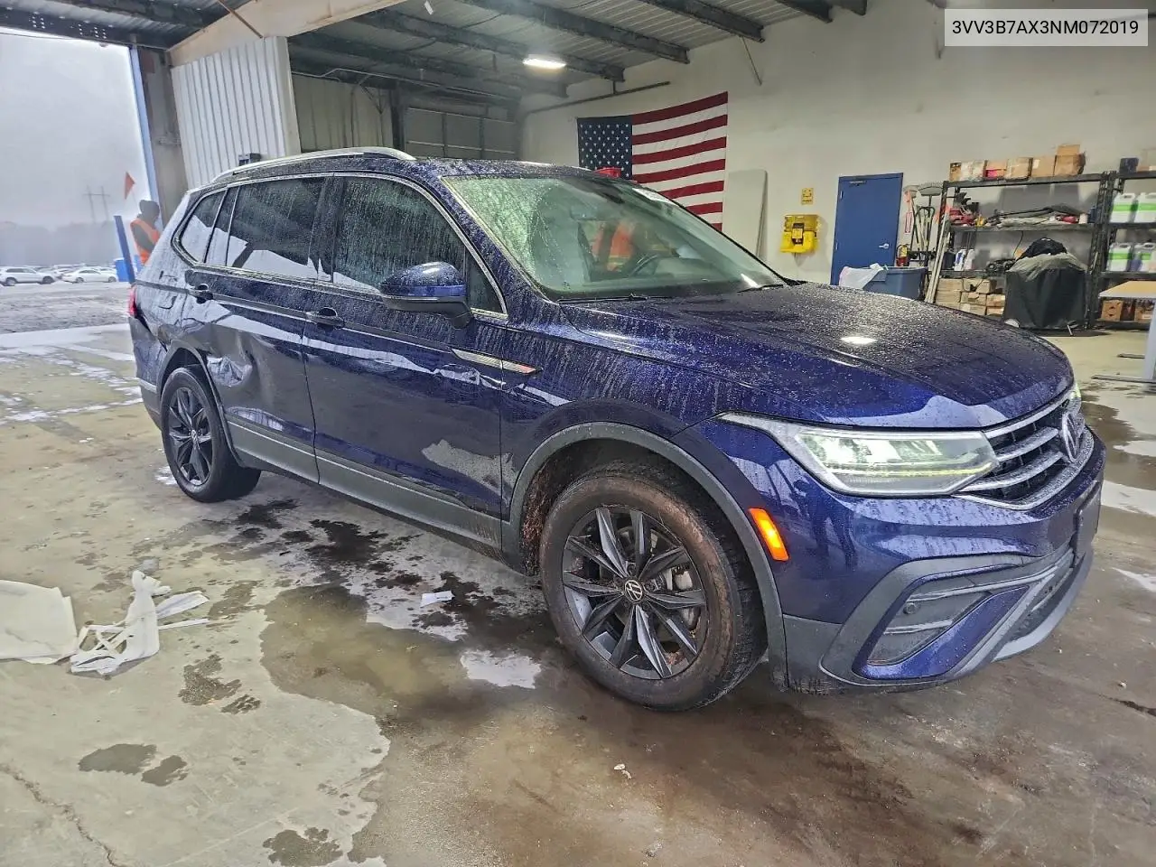 3VV3B7AX3NM072019 2022 Volkswagen Tiguan Se