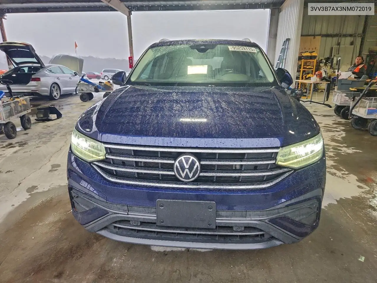 3VV3B7AX3NM072019 2022 Volkswagen Tiguan Se