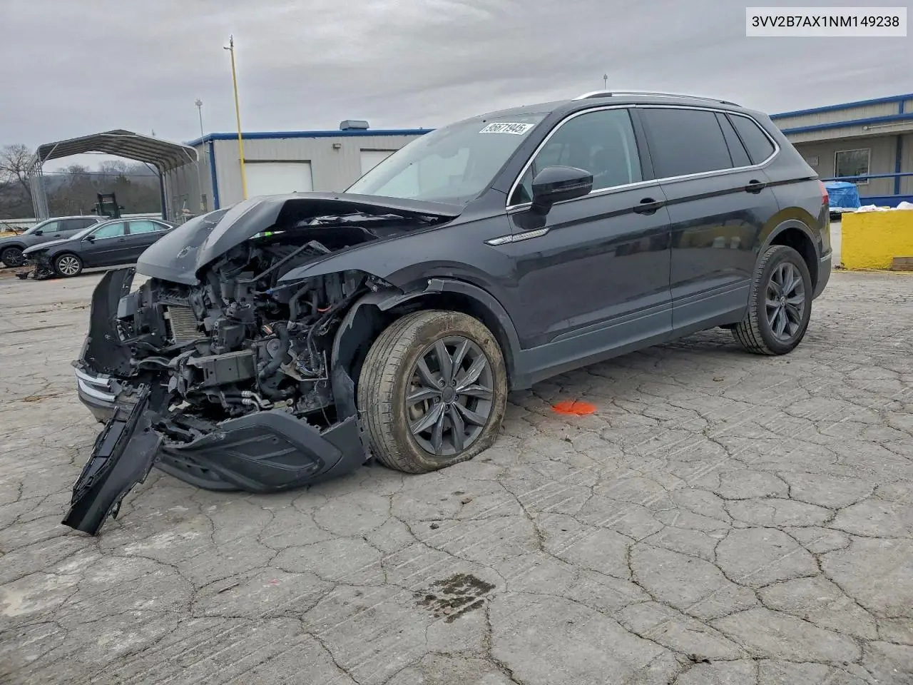 3VV2B7AX1NM149238 2022 Volkswagen Tiguan Se