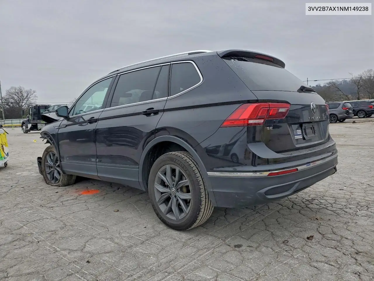 3VV2B7AX1NM149238 2022 Volkswagen Tiguan Se