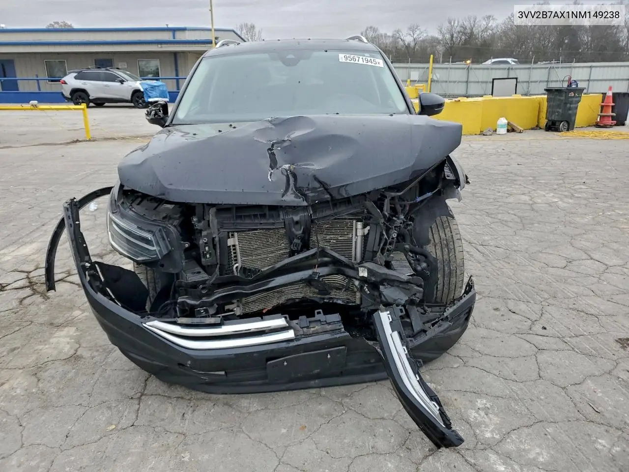 3VV2B7AX1NM149238 2022 Volkswagen Tiguan Se