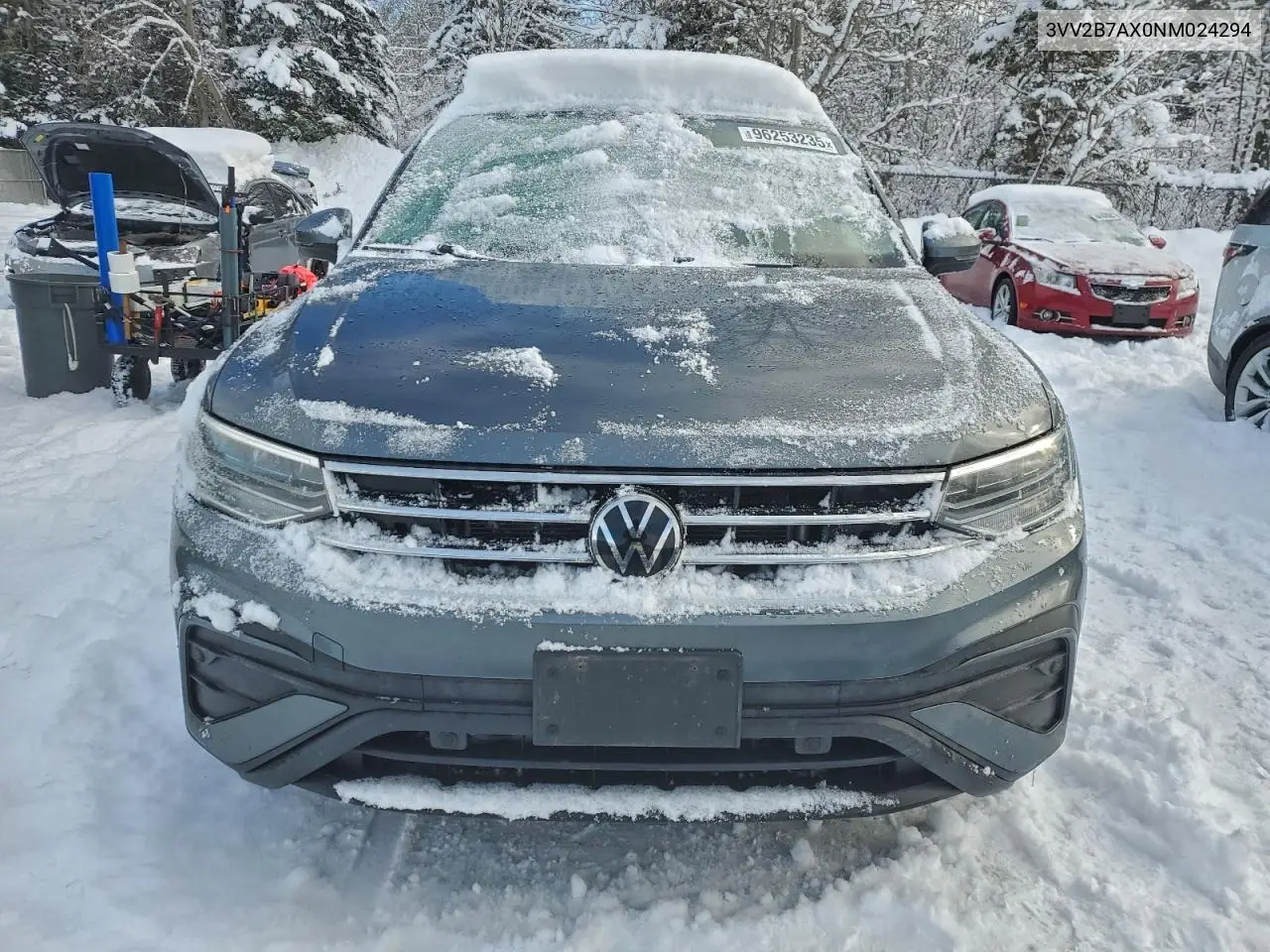 3VV2B7AX0NM024294 2022 Volkswagen Tiguan Se