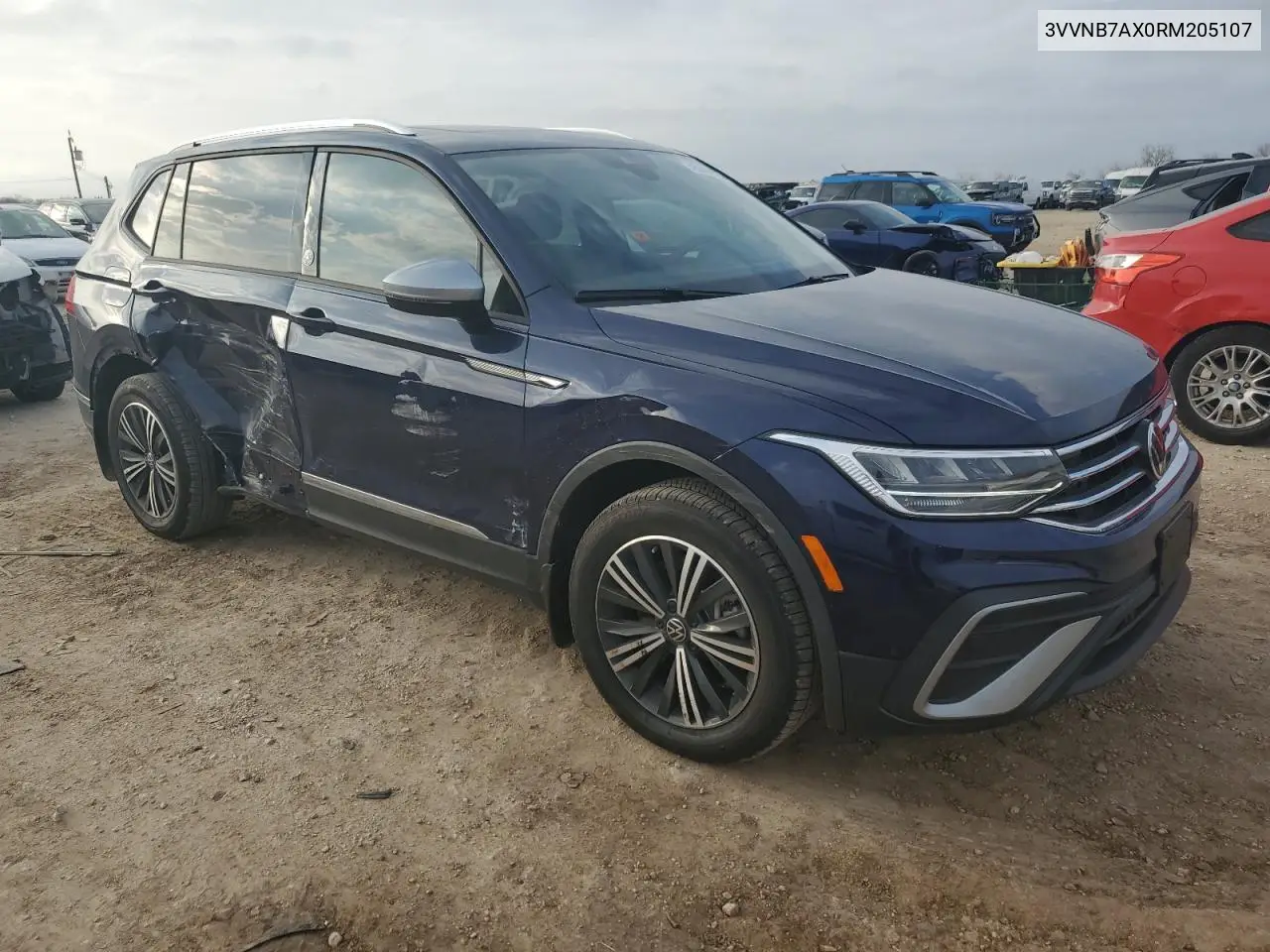 3VVNB7AX0RM205107 2024 Volkswagen Tiguan Se