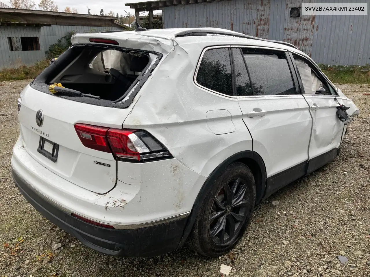 3VV2B7AX4RM123402 2024 Volkswagen Tiguan Se