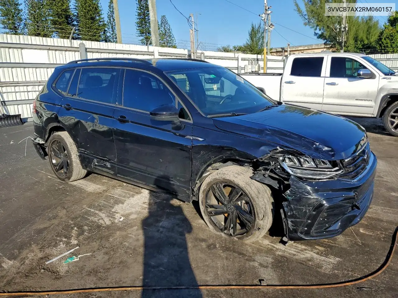 3VVCB7AX2RM060157 2024 Volkswagen Tiguan Se R-Line Black