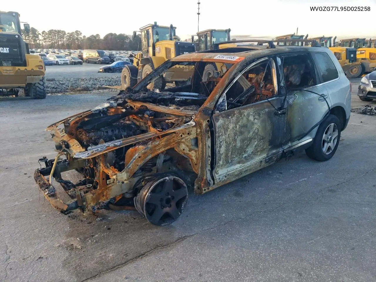 WVGZG77L95D025258 2005 Volkswagen Touareg 3.2