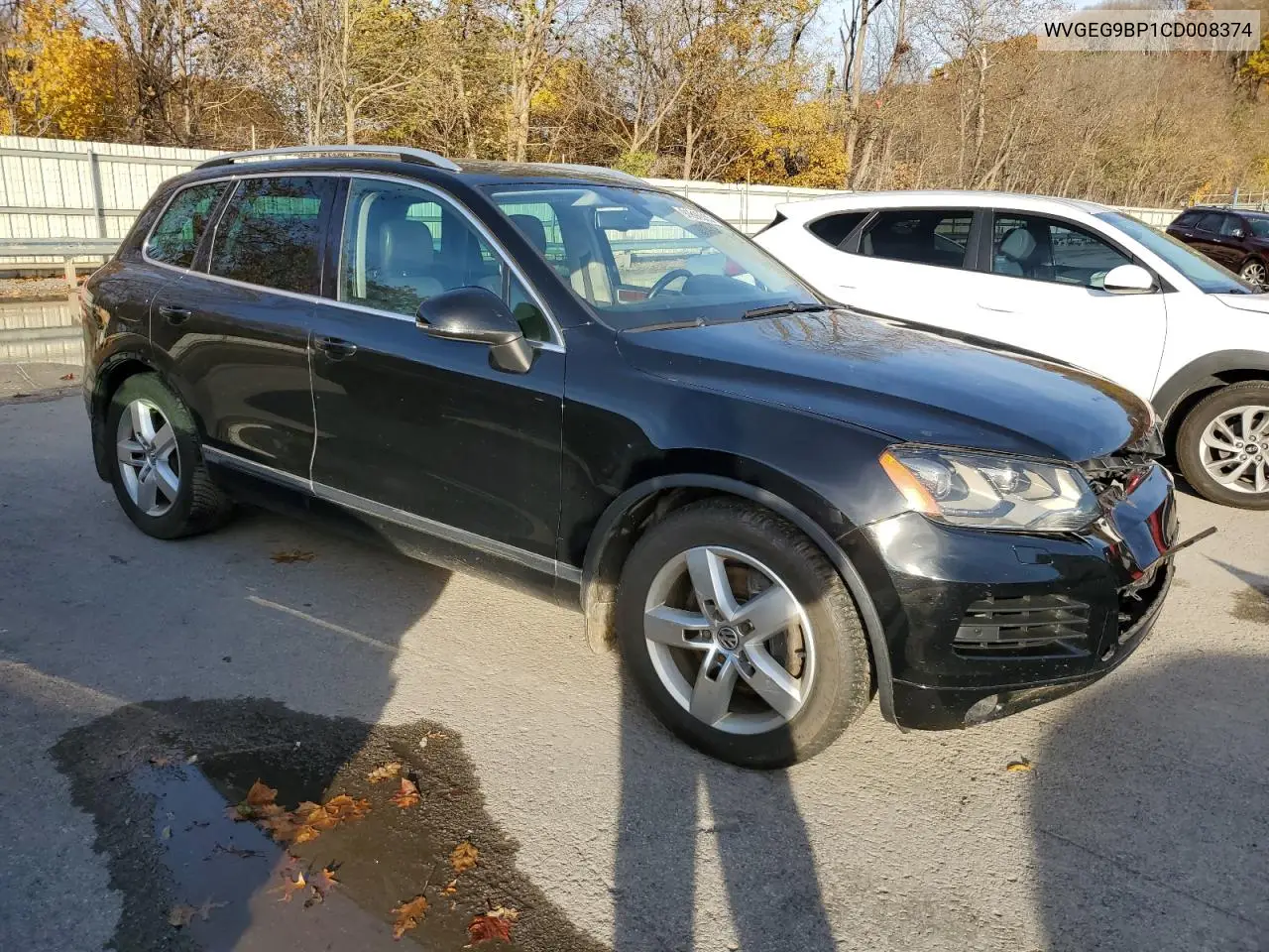 WVGEG9BP1CD008374 2012 Volkswagen Touareg Hybrid
