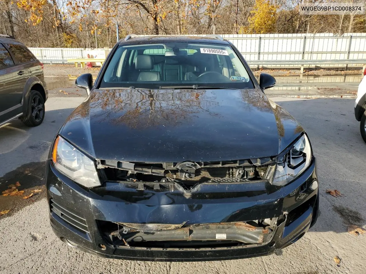 WVGEG9BP1CD008374 2012 Volkswagen Touareg Hybrid