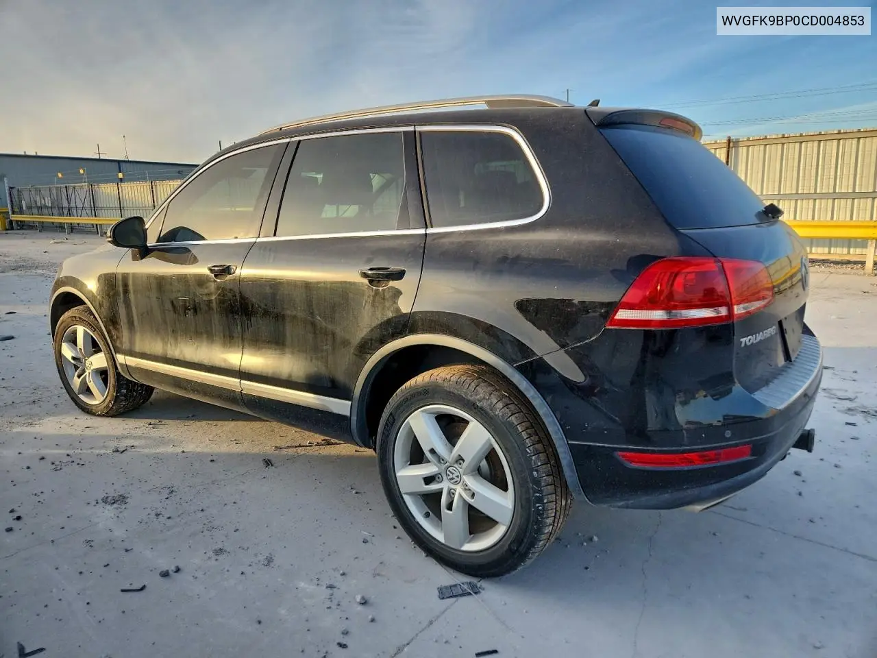 WVGFK9BP0CD004853 2012 Volkswagen Touareg V6 Tdi