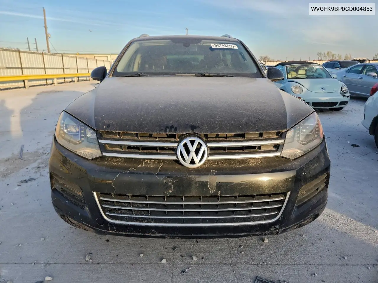WVGFK9BP0CD004853 2012 Volkswagen Touareg V6 Tdi