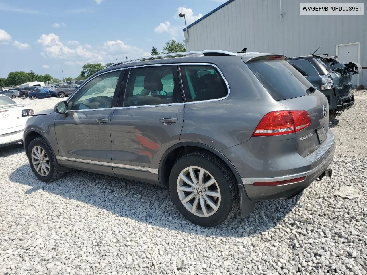 WVGEF9BP0FD003951 2015 Volkswagen Touareg V6