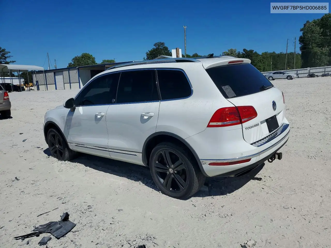 WVGRF7BP5HD006885 2017 Volkswagen Touareg Wolfsburg