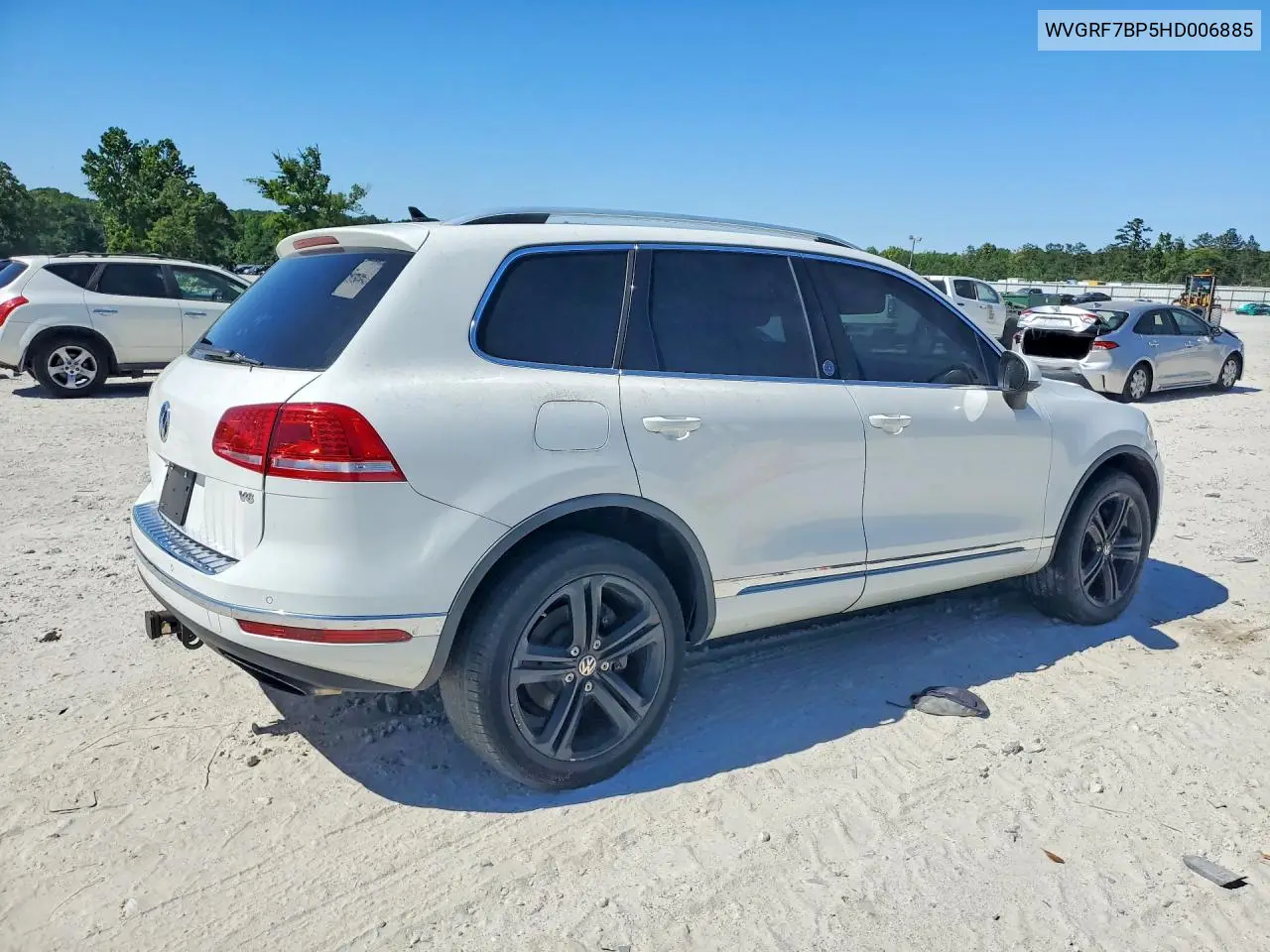 WVGRF7BP5HD006885 2017 Volkswagen Touareg Wolfsburg