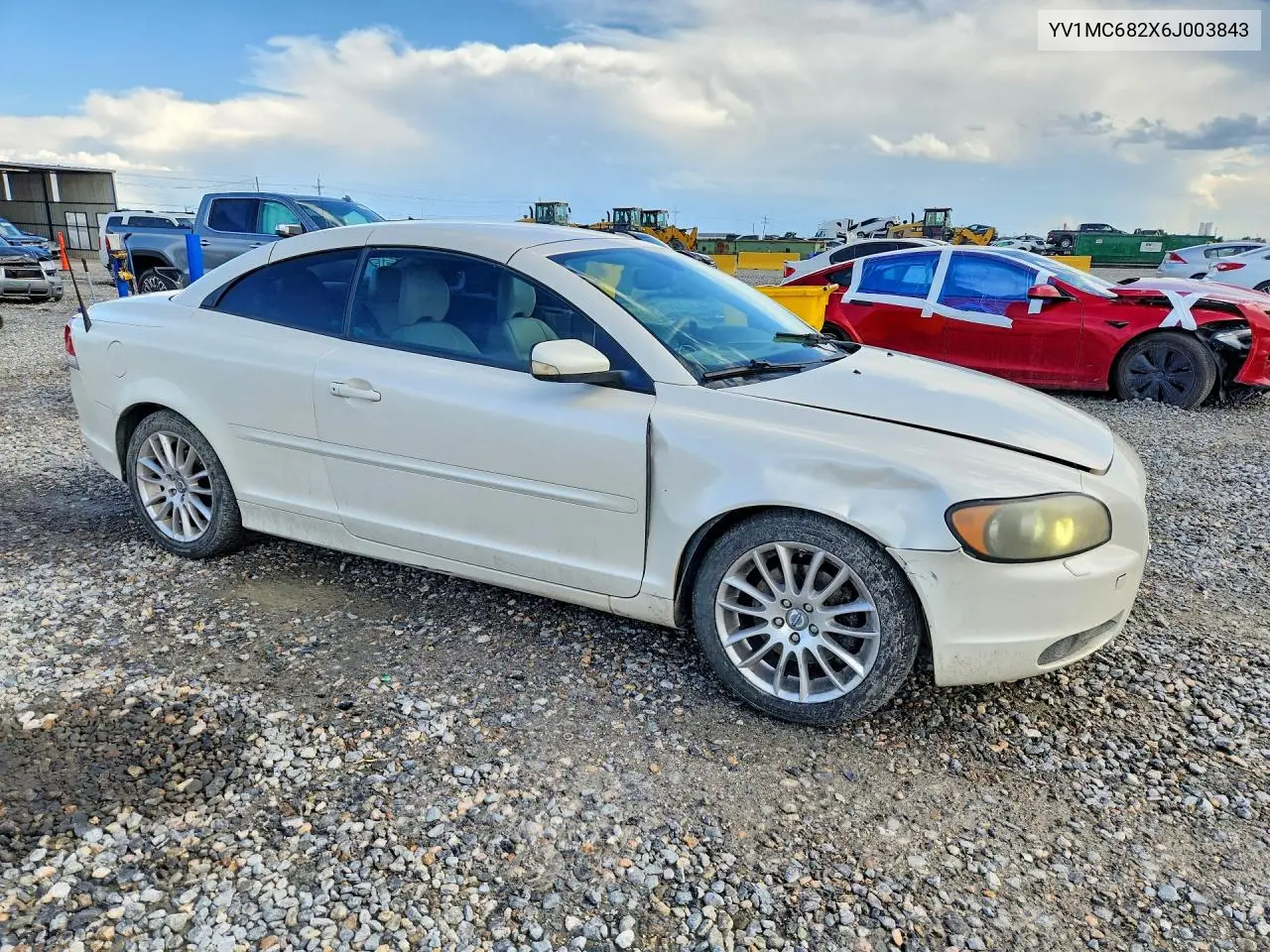 2006 Volvo C70 T5 VIN: YV1MC682X6J003843 Lot: 55642866