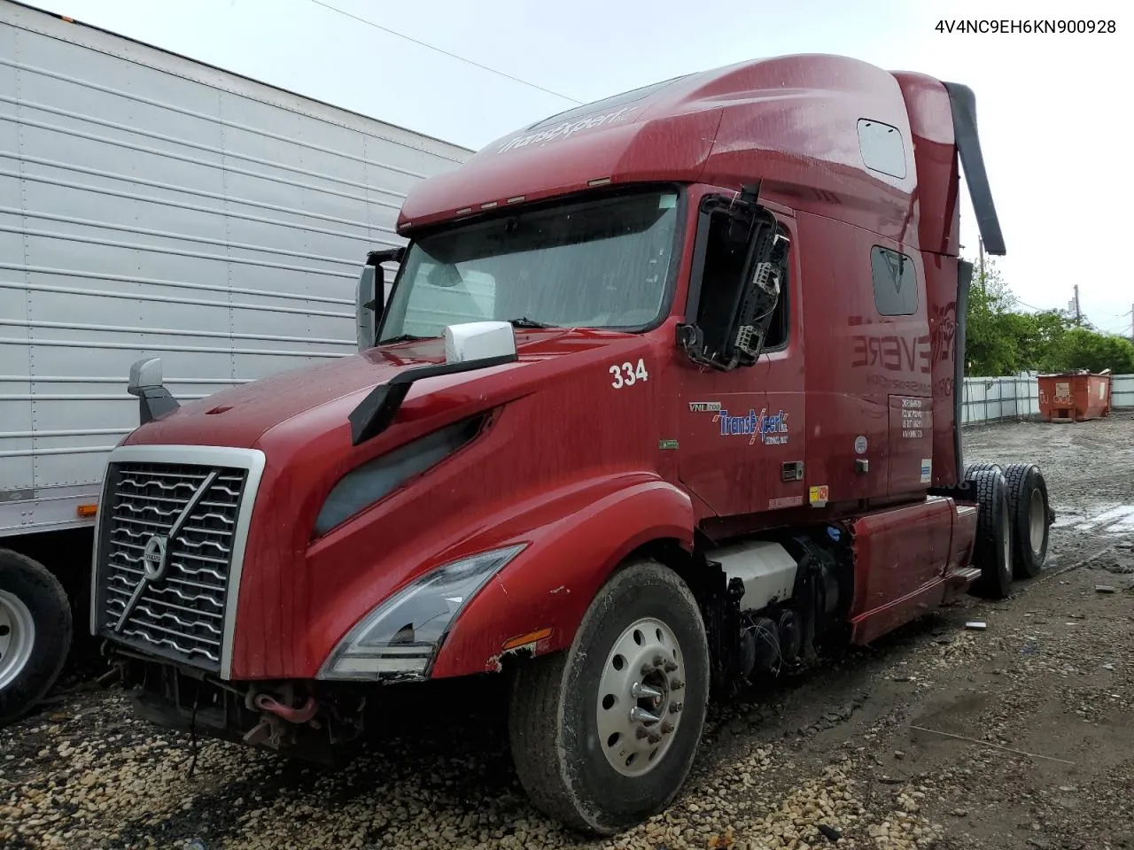 4V4NC9EH6KN900928 2019 Volvo Vn Vnl