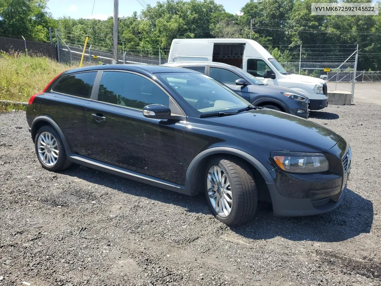 2009 Volvo C30 T5 VIN: YV1MK672592145522 Lot: 61649134